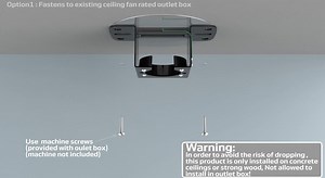 Breezary Melissa 84 in. (7 ft.) 6 Fan Speeds Industrial Ceiling Fan in Black with 8 Aluminum Blades and Remote Included No Light 29030-BK