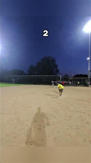 3rd Base Plays Easy As 1, 2, 3! 🥎 #slowpitchsoftball #baseball #3rdbase