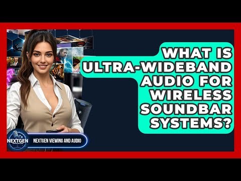 What Is Ultra-wideband Audio For Wireless Soundbar Systems? - NextGen Viewing and Audio