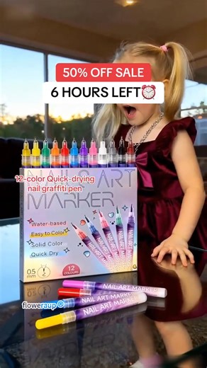 💖 12-Color Nail Art Pen Set – Unleash Your Creativity! 💖 ✨ 12 vibrant shades for endless nail art possibilities 🎨 ✨ Ultra-fine tip for precise lines and intricate details ✍ ✨ Quick-dry, long-lasting formula – no smudging, no fading, flawless all day 👉https://floweraup.com/products/nail-art-pens-set | Floweraup us