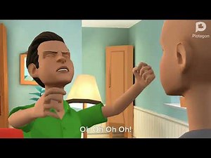 Classic Caillou Yells Out Of Word "Morphine"/Grounded/Whooped