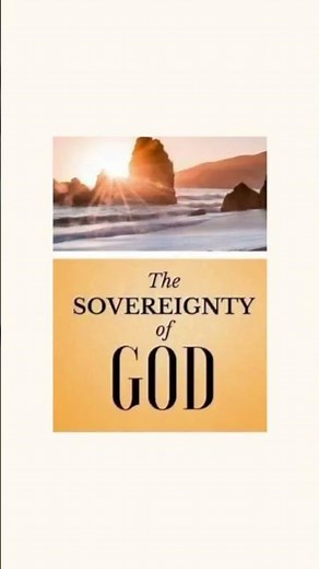 What does it mean that God is sovereign?