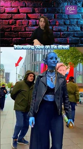 Avatar Cosplay Meets High Fashion! The City Couldn’t Stop Watching ✨💙 #ootd #foryou