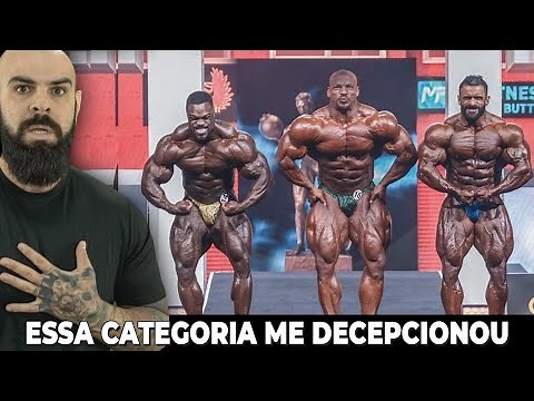 CATEGORIA OPEN BODYBUILDING ME DECEPCIONOU NESSE MR OLYMPIA 2021 POR CAUSA DISSO