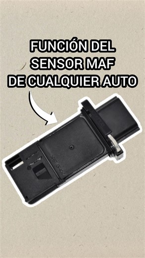 Función del sensor maf del auto #mechanic #sensor #MAF #auto #motor #automobile #carros | Mecánica Mundo Mexicano