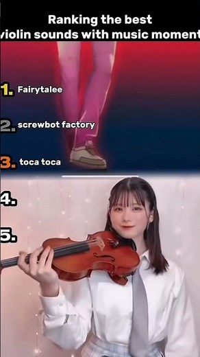 Ranking Best violin sound and music moments
