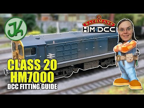 How to DCC Fit the Bachmann Class 20 with the HM7000 Bluetooth Decoder