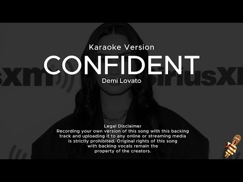 Confident - Demi Lovato (Karaoke Version)