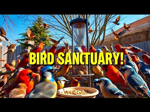 How to Make a Bird Sanctuary in Your Backyard