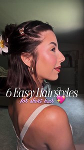 ✨Short hair? Don’t care 💁🏻‍♀️ I got you with 6 easy & cute af hairstyles that’ll have you feeling like THAT GIRL even on day 3 hair 👏🏼 Which one are you trying first?! 👀 #shorthairstyles #easyhairtutorials #hairinspo #latinacreator | Vee Rivera