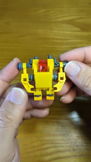 Building micro robot with unofficial Lego bricks #lego #shorts
