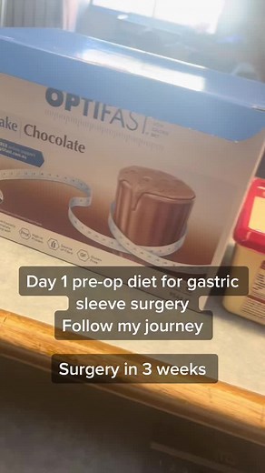 Day 1 of 22 pre-op diet for gastric sleeve follow along with me ✨#wls #vsg #sleeve #optifast #preopdiet #diet #journey #gastricsleeve #follow
