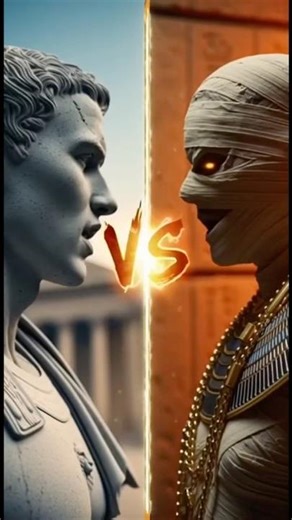 Egypt vs Roman Empire Rap Battle ⚔️ Pharaoh vs Caesar | History Rap Battle #shorts