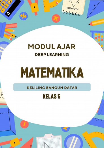 Modul Ajar Deep Learning Matematika Kelas 5