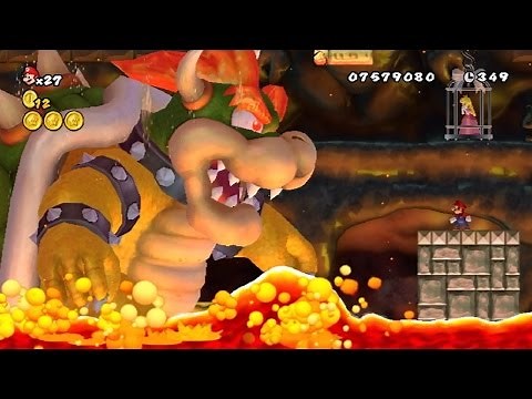 New Super Mario Bros Series - All Bowser Boss Battles