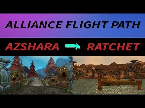 WoW Classic - How to get a Connecting Flight Path to Ratchet