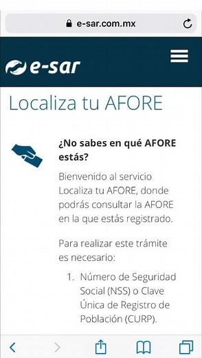 LOCALIZA TU AFORE 2024 ✅EN 60 SEGUNDOS‼️ #IMSS #afore