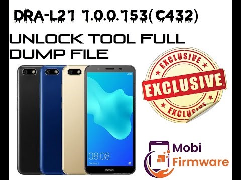 Huawei Y5 2018 - DRA-L21 1.0.0.153(C432) Fake space 32+2 [Dead Boot Repair] Unlock Tool