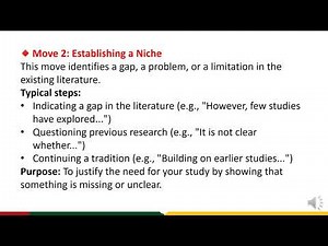WRITING RESEARCH INTRODUCTION USING CARS MODEL