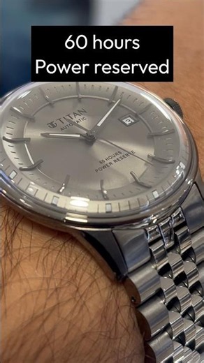 New Arrival: Titan Weekender 60-Hour Power Reserve Automatic Watch for Men #titanautomatic