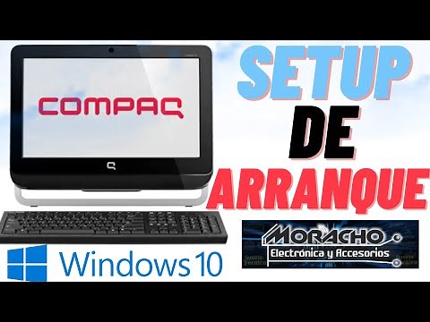 Como Entrar A Bios De COMPAQ 18 Todo En Uno Y Seleccionar Un Disco O Fuente De Instalación Windows