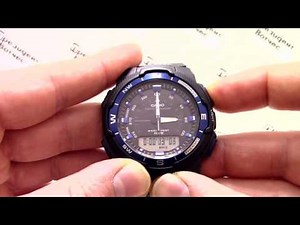 Casio Outgear SGW-500H-2B [SGW-500H-2BER] Watch - Instructions on how to set up from PresidentWat...
