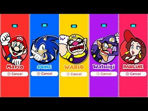 NEW Super Mario 3D World - Every New Character!