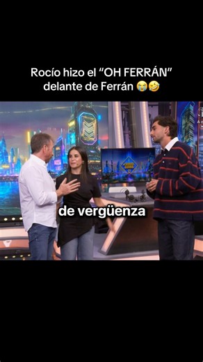 Rocío hizo el “OH FERRÁN” delante de Ferrán 😭🤣 #FerranTorres #RocíoDomingo #PabloMotos