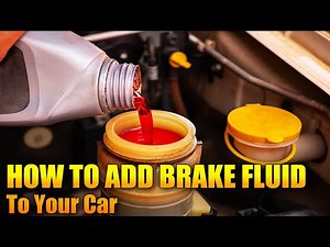 how to add brake fluid to a car | Brake oil