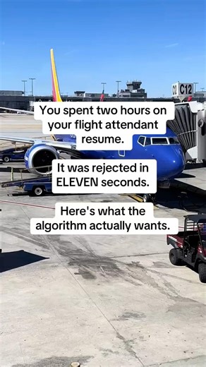 Your Flight Attendant Resume Was Rejected in Seconds — Here’s Why (ATS Explained)