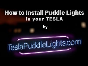 How to Install Puddle Lights in Your Tesla? | Best Puddle Light Upgrade for Tesla