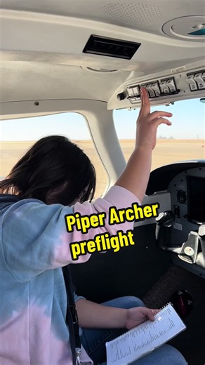 Join Audrey and Avery on a preflight inspection for our Piper Archer! #ParklandAviation #FlightSchool #Aviation