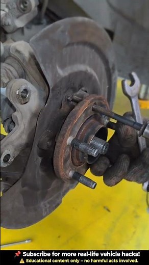 Ford Taurus Bearing Hack! #themake #automobile #carrestorationproject