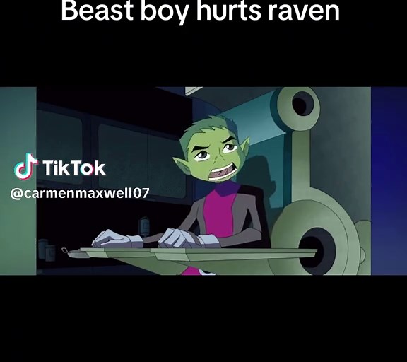 Beast Boy Hurts Raven in Teen Titans Episode