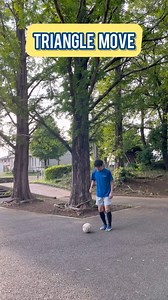 Triangle Move Tutorial #footballskills #football #soccer #skills #soccerskills #footballplayer #footballer #futbol #footballtraining #footballtime #cr | Sunao Takanashi