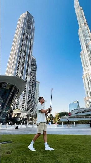How to film city hyperlapses using TimeShift Mode in Dubai 🙌 #Insta360 #dubai #timelapse #shorts