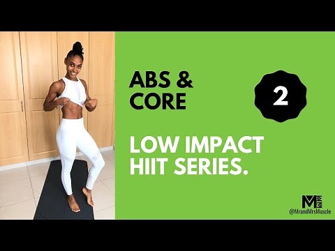 Low Impact Ab Workout // Low Impact HIIT // Mr and Mrs Muscle | Day 2