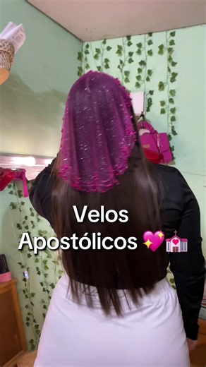 P.1 velos Apostólicos 💖 Para las que me preguntan donde compro mis velos, nosotras las hacemos, si te interesa envíame mensajito 💖 #cristiana #velos