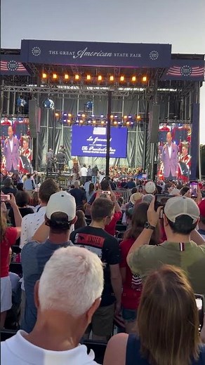 Lee Greenwood Performs “God Bless the U.S.A.” at the Great American State Fair Kickoff | America 250