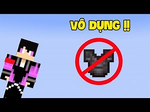 10 Vật Phẩm (Items) VÔ DỤNG NHẤT Từng Tồn Tại Trong Minecraft