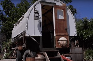 This Couple Builds Gorgeous Tiny Houses out of Sheep Wagons