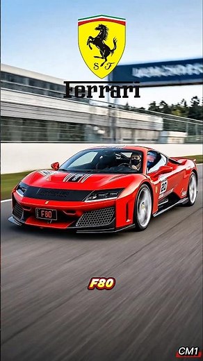 Ultimate Ferrari Power Evolution! 🐎💨 F80 Reaches 1184HP! #shorts