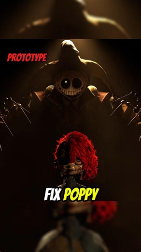 Poppy Playtime Chapter 5 Prototype Fix Poppy Mystery 😱🔥#shorts