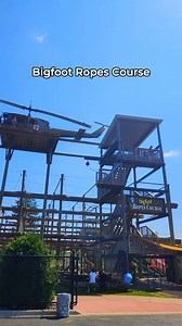 Tackle the exhilarating Bigfoot Ropes Course with 80 diverse challenges awaiting you across four levels. Test your courage by reaching the helicopter at the top! | Wisconsin Dells Visitor & Convention Bureau