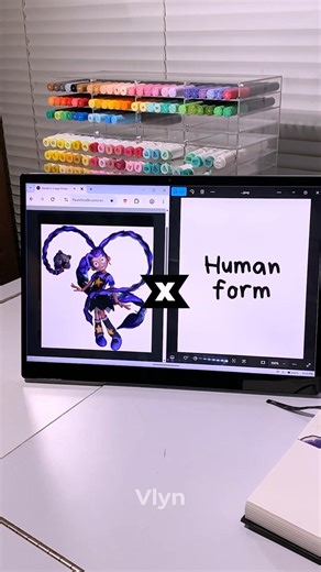 Poppy Playtime in Human Form Pt. 3 💜🧶#poppyplaytime #lilylovebraids #ardrawing #trending #humanform