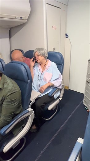 60K views · 352 reactions | Rude lady gets karma #rudepeople,#plane,#funnyreels | Penny Wiggins | Facebook