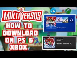 Multiversus How To Download The Open Beta On Playstation & Xbox! (Early Access)