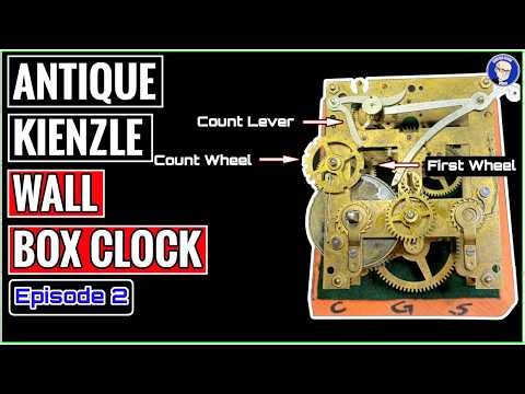 Antique Kienzle Wall Box Clock, Episode 2