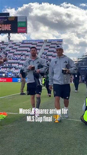Two legends arrive at the MLS Cup Final 👀🐐 (via @mls) | TSN