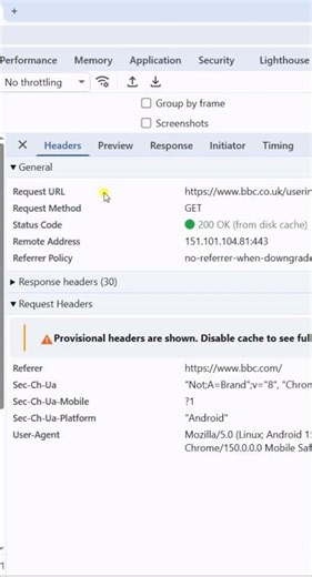 network requests in chrome console #network #console #chrome